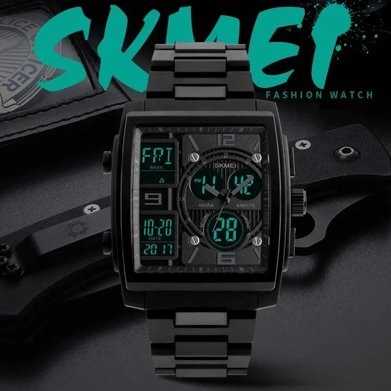 Men'S Fashion Zone - ساعة يد رقمية Skmei-men ، مقاومة