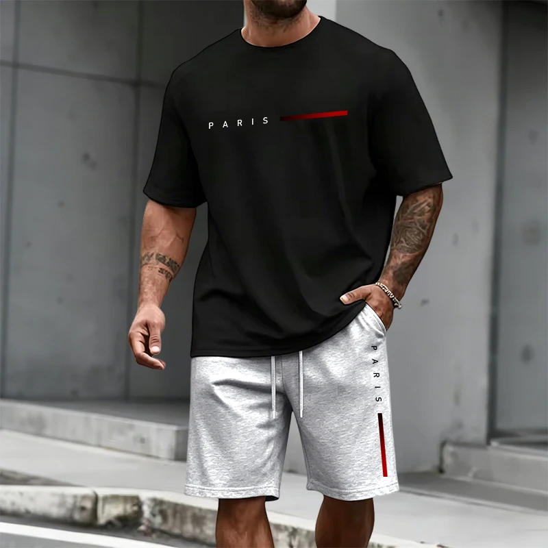Men'S Fashion Outfits 2026 - طقم رجالي صيفي عصري بأكمام قصيرة