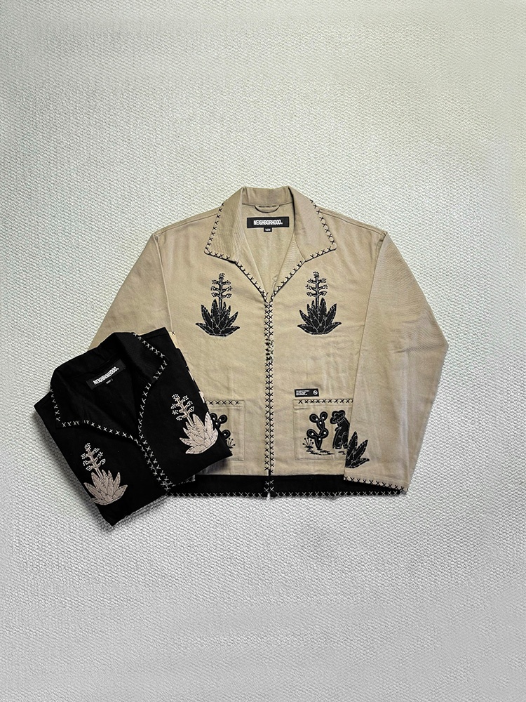 Harrington Jacket - سترة ماركة 004 مع رقعة مطرزة