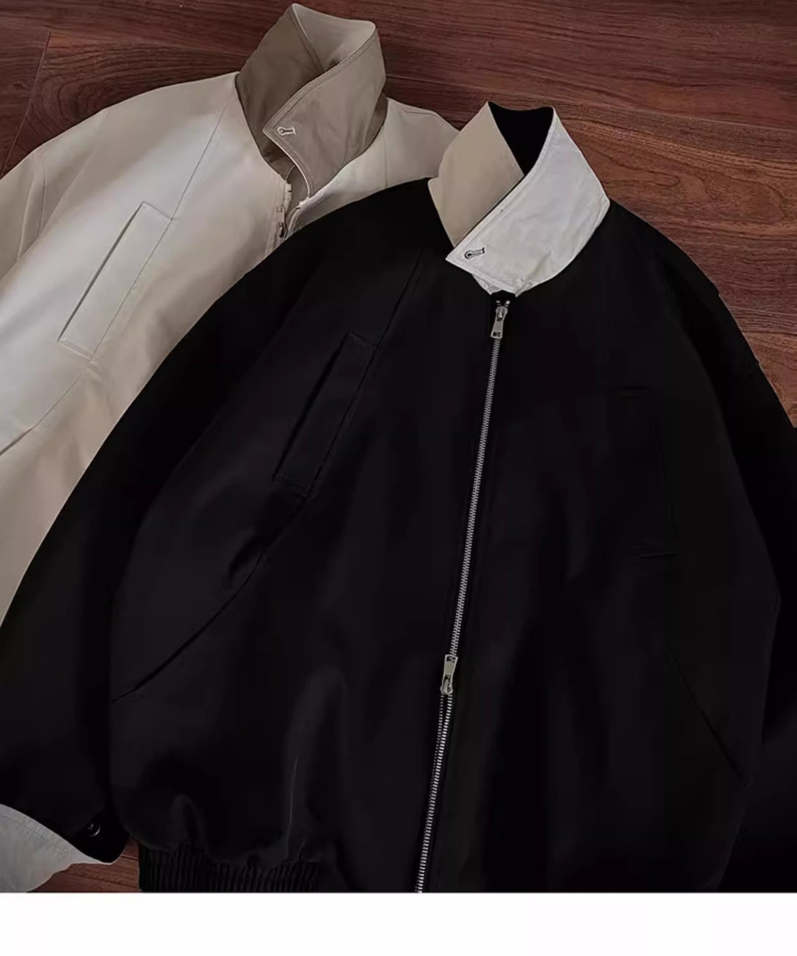 Harrington Jacket - جاكيت هارينجتون للرجال بتصميم بسيط، جاكيت