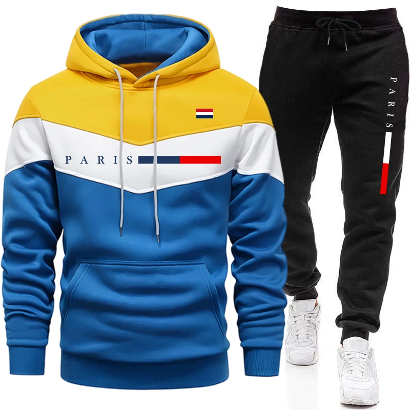 Men'S Fashion Outfits 2026 - طقم رجالي عصري كاجوال بطبعة باريس