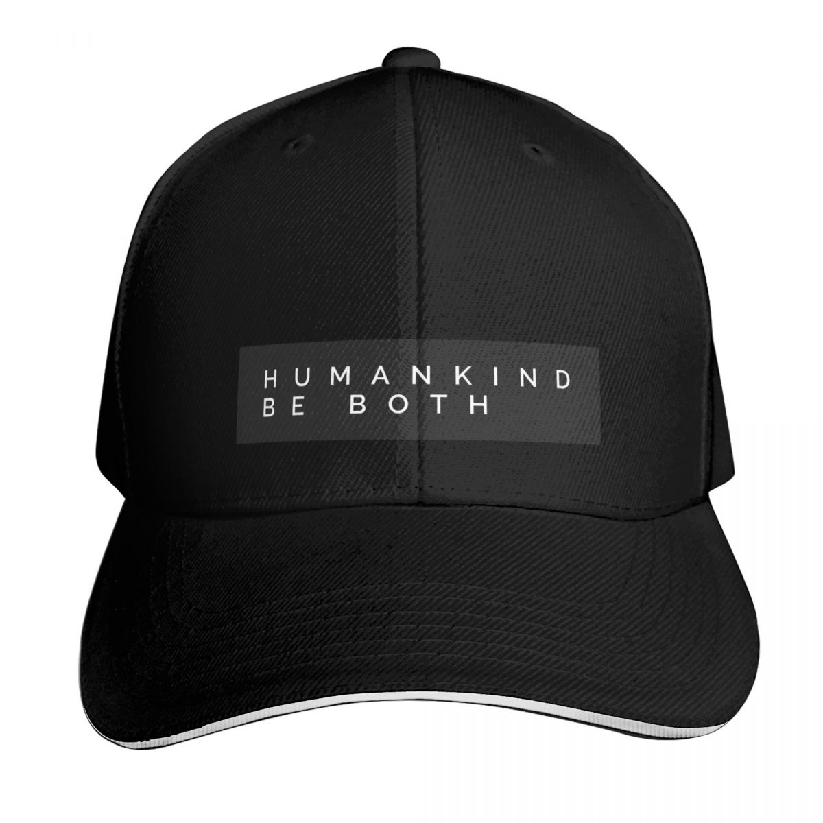 Men'S Fashion Outlets - قبعة بيسبول Humankind Be Both بتصميم