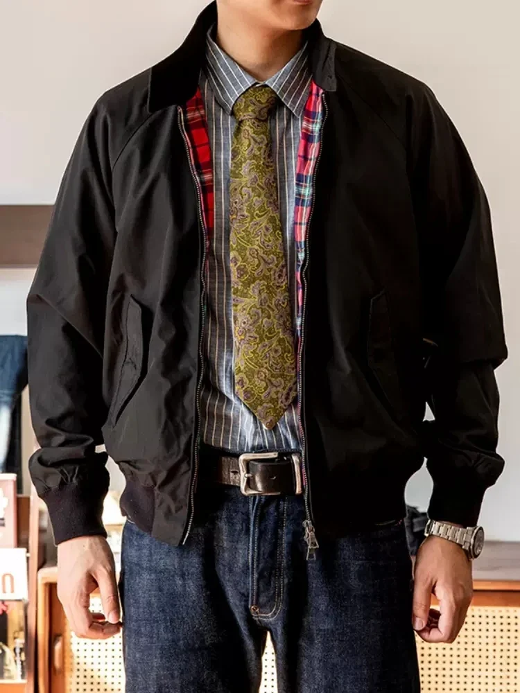 Harrington Jacket - سترة حمراء تورنادو كلاسيكية على الطراز