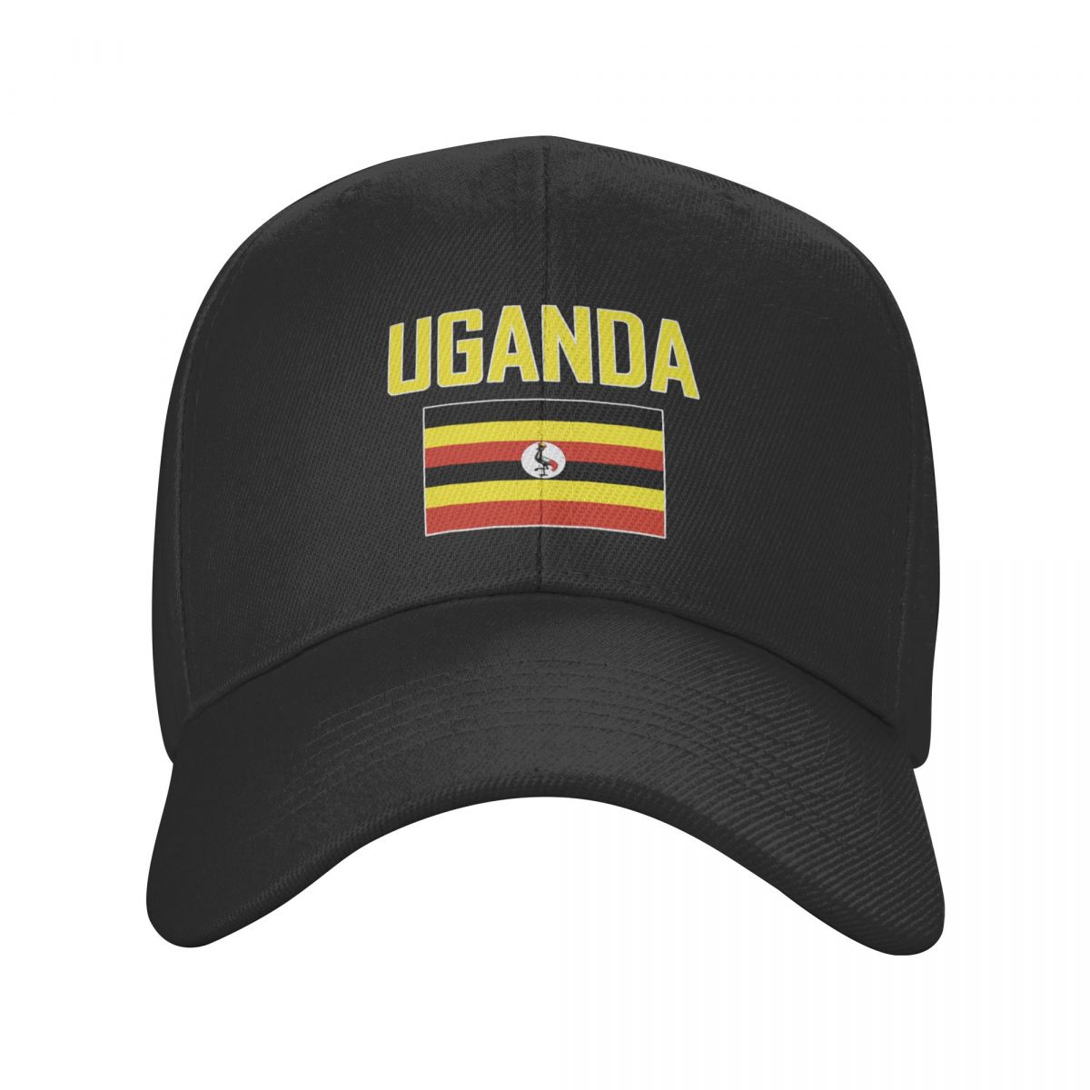 Men Fashion Uganda - اسم UGANDA مع العلم قبعة بيسبول