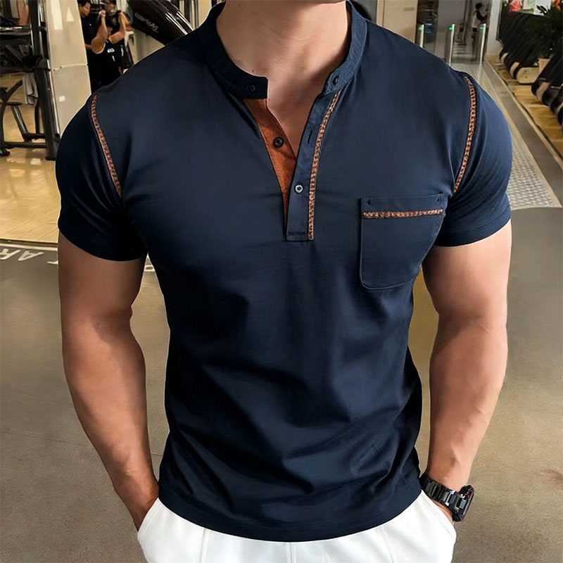 Men'S Fashion And Style - قميص بولو رجالي جديد للصيف بياقة
