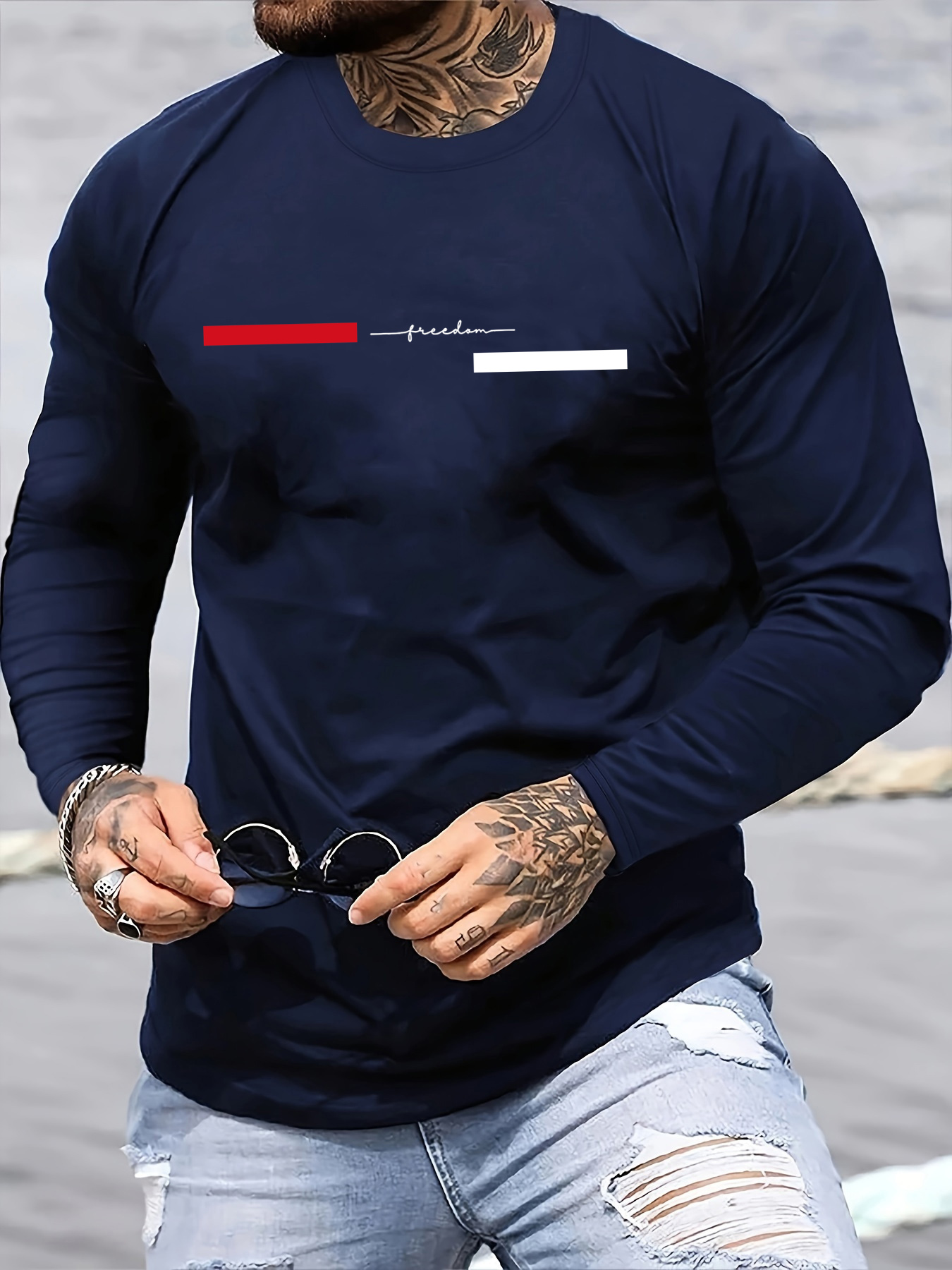 تي شيرت رجالي من القطن الخالص  - مراجعة Men'S Fashion Trends 2025 وسعره