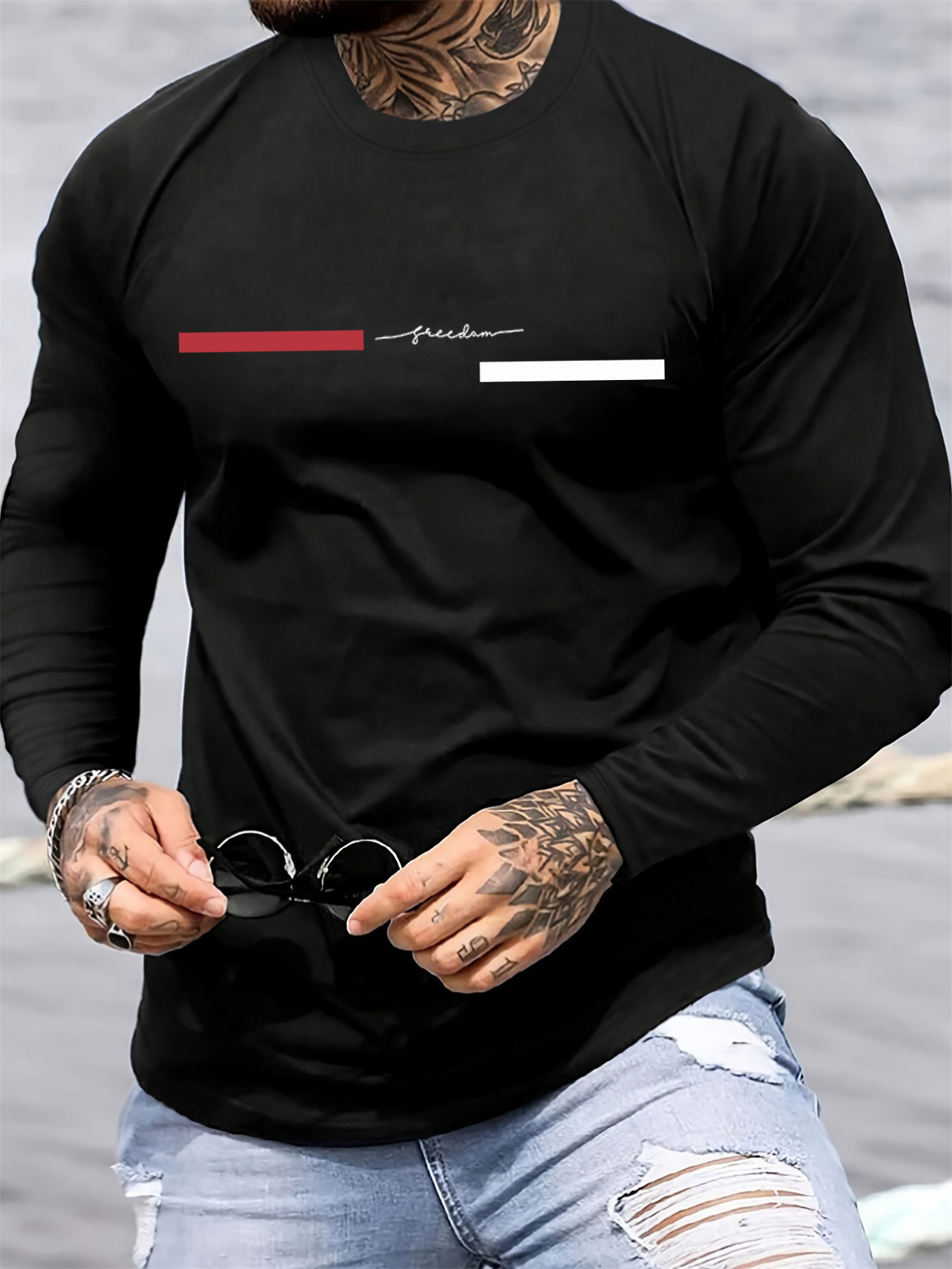 تي شيرت رجالي من القطن الخالص  - مراجعة Men'S Fashion Trends 2025 وسعره
