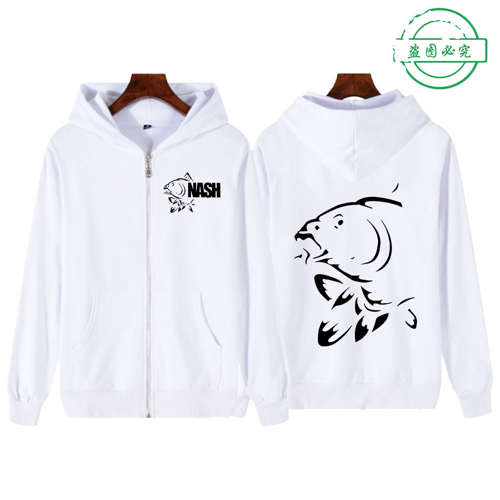 مضحك صيد سمك الشبوط صياد السمك - مراجعة Mens Fashion Zip Up Hoodies وسعره