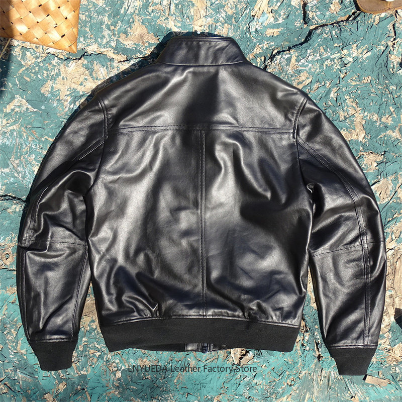 جاكيت رجالي قصير من الجلد الطب - مراجعة Harrington Jacket وسعره