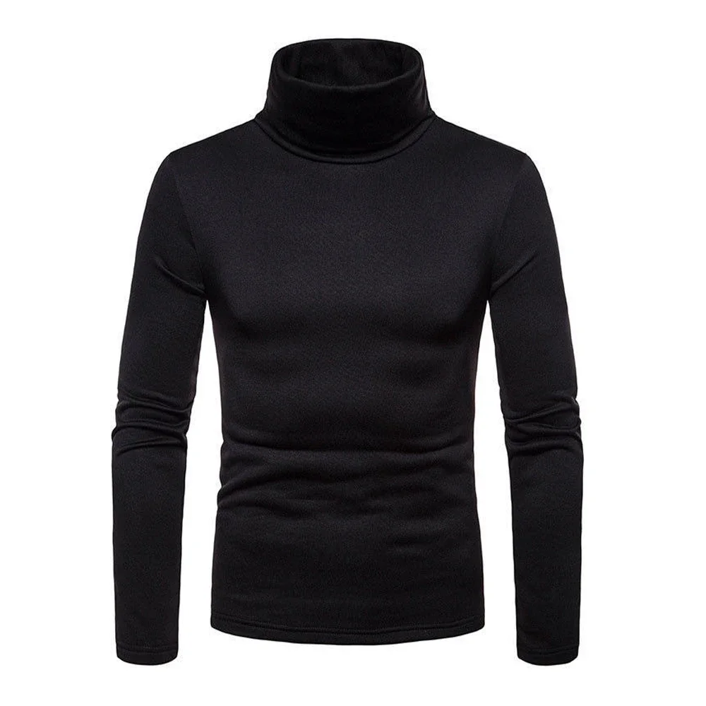سترات شتوية للرجال بياقة مدورة - مراجعة Turtleneck Sweater Men وسعره