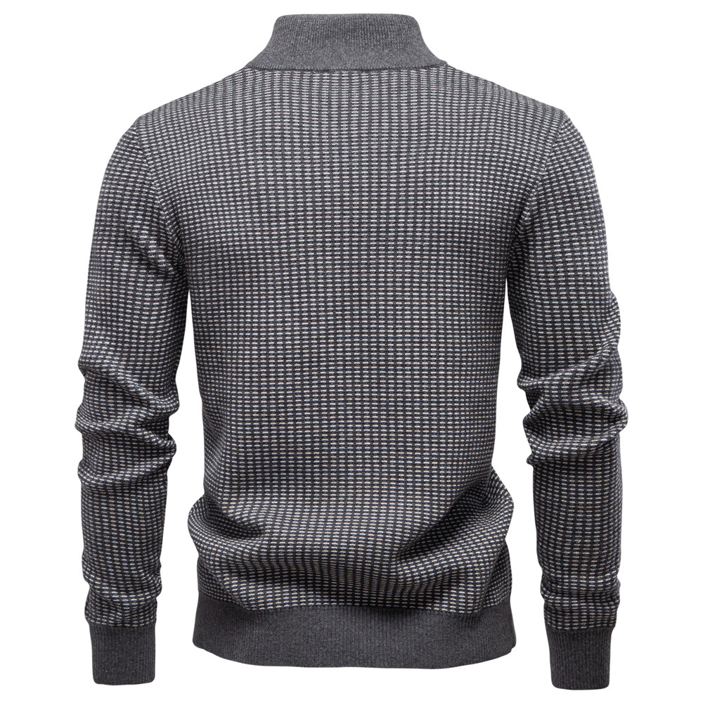 الموضة الأوروبية الجديدة الخري - مراجعة Turtleneck Sweater Men وسعره