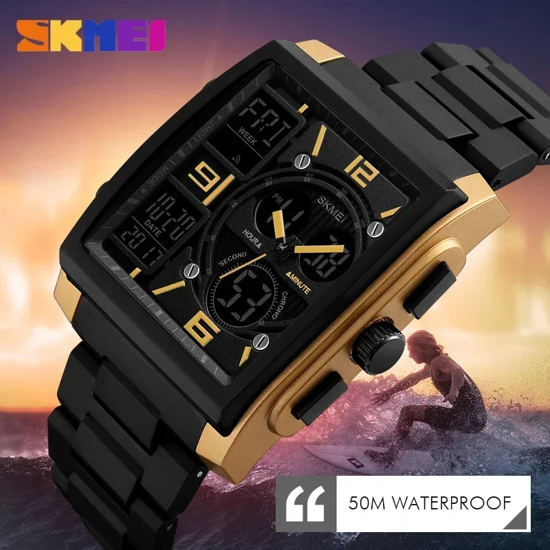 ساعة يد رقمية Skmei-men ، مقاو - مراجعة Men'S Fashion Zone وسعره