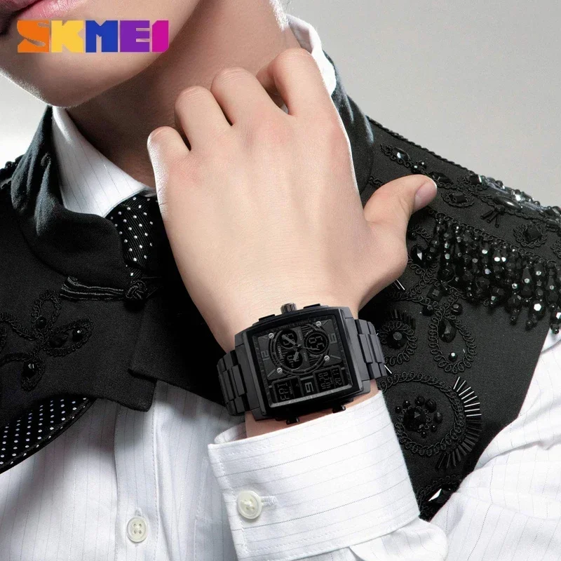 ساعة يد رقمية Skmei-men ، مقاو - مراجعة Men'S Fashion Zone وسعره
