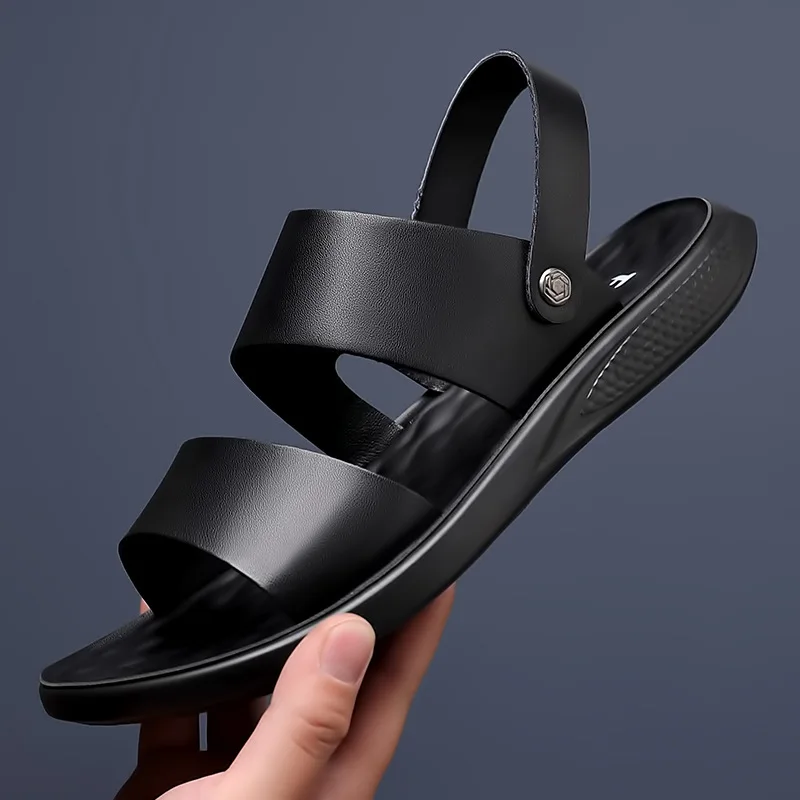 صنادل جلدية أصلية للرجال في ال - مراجعة Men'S Fashion Houses وسعره