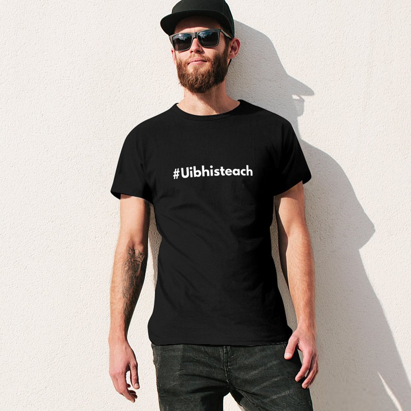 تي شيرت Hashtag Uibhisteach -  - مراجعة Mens Fashion Hashtags وسعره