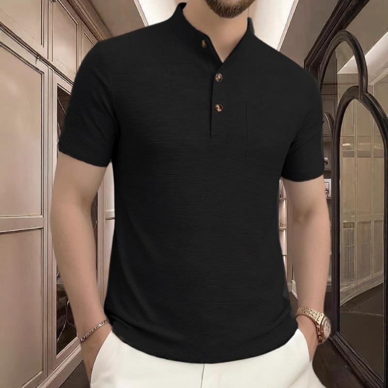 قميص صيفي كاجوال للرجال بياقة  - مراجعة Mens Fashion Wear وسعره