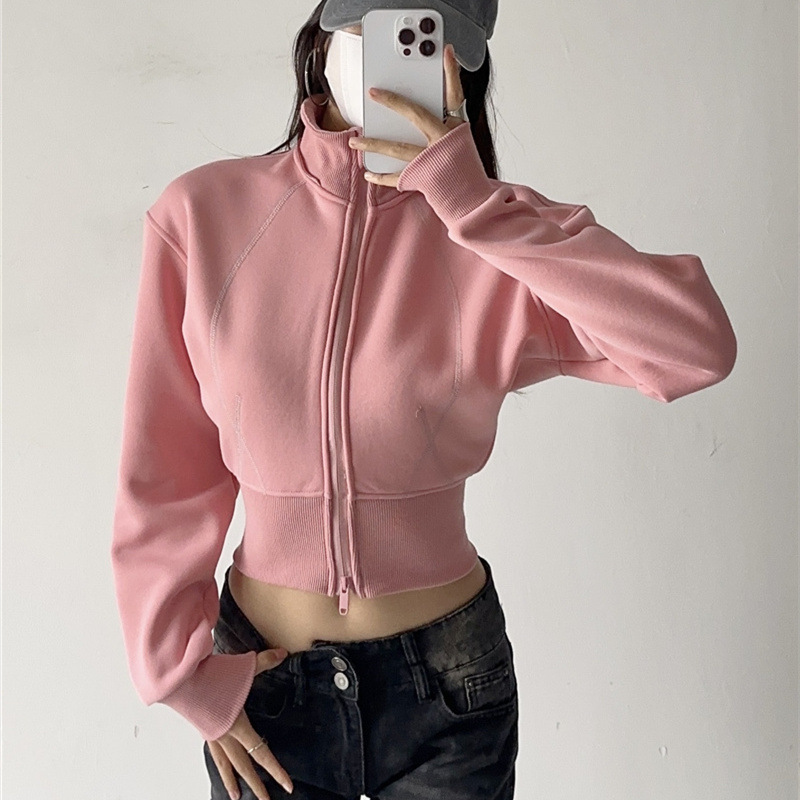 هودي نسائي قصير، سويت شيرت عصر - مراجعة Mens Fashion Zip Up Hoodies وسعره