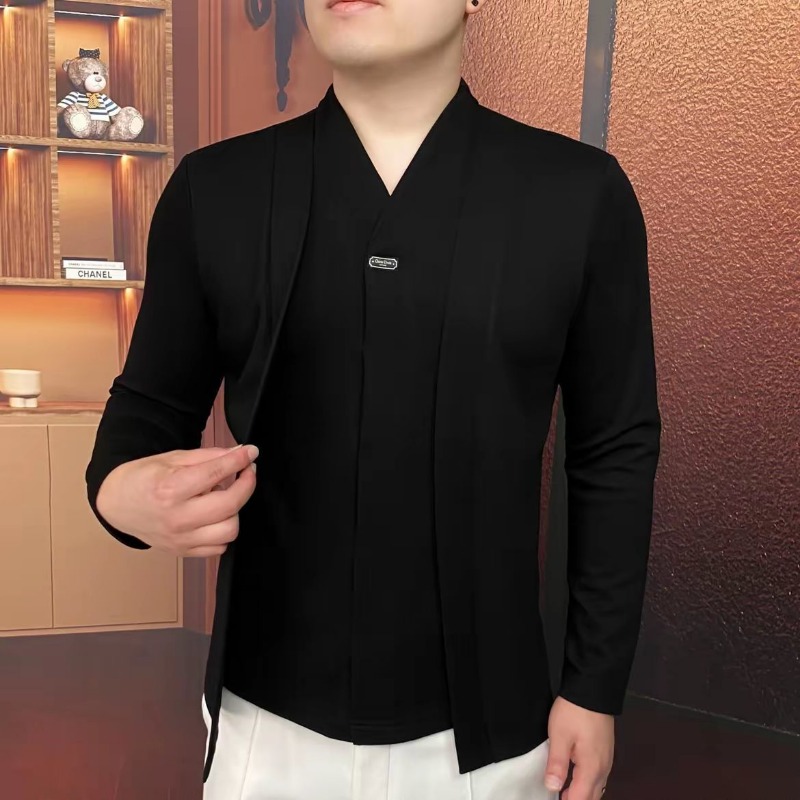 الخريف والشتاء الرجال الجديدة  - مراجعة Men'S Tops Fashion وسعره
