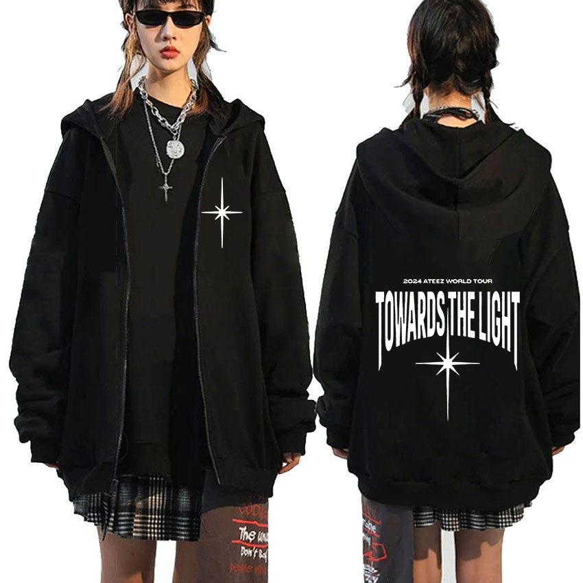 ألبوم موسيقى فرقة تيز الكورية  - مراجعة Mens Fashion Zip Up Hoodies وسعره