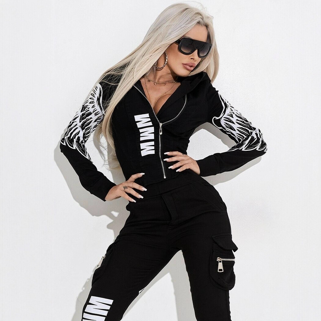 طقم رياضي نسائي عصري لخريف 202 - مراجعة Mens Fashion Zip Up Hoodies وسعره