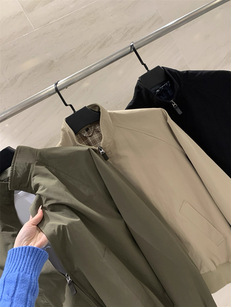 جاكيت هارينغتون كاجوال بياقة ق - مراجعة Harrington Jacket وسعره