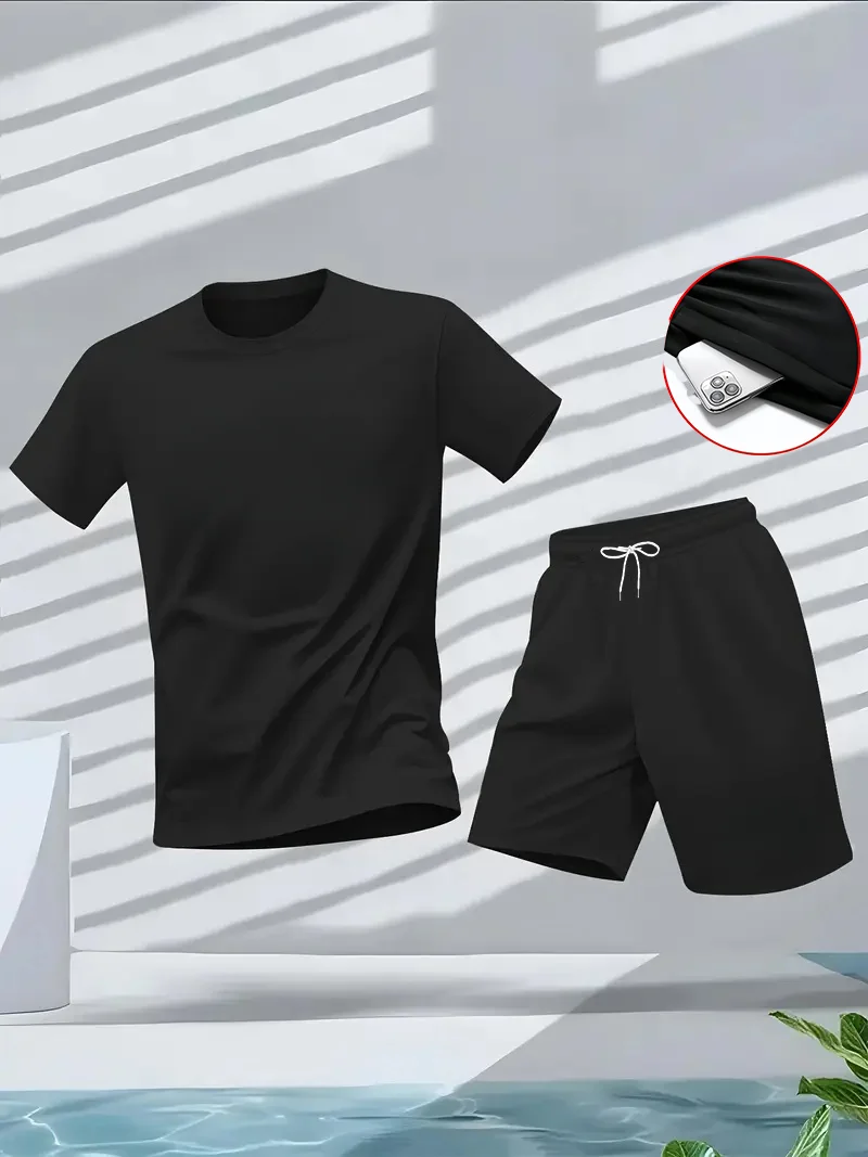 طقم بدلة رجالي من قطعتين، تصمي - مراجعة Mens Fashion Clothes وسعره