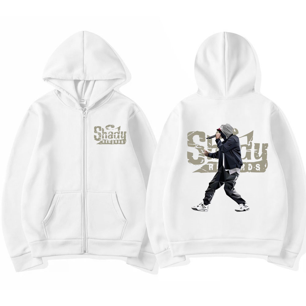 الهيب هوب المغني ايمينيم زمم ه - مراجعة Mens Fashion Zip Up Hoodies وسعره