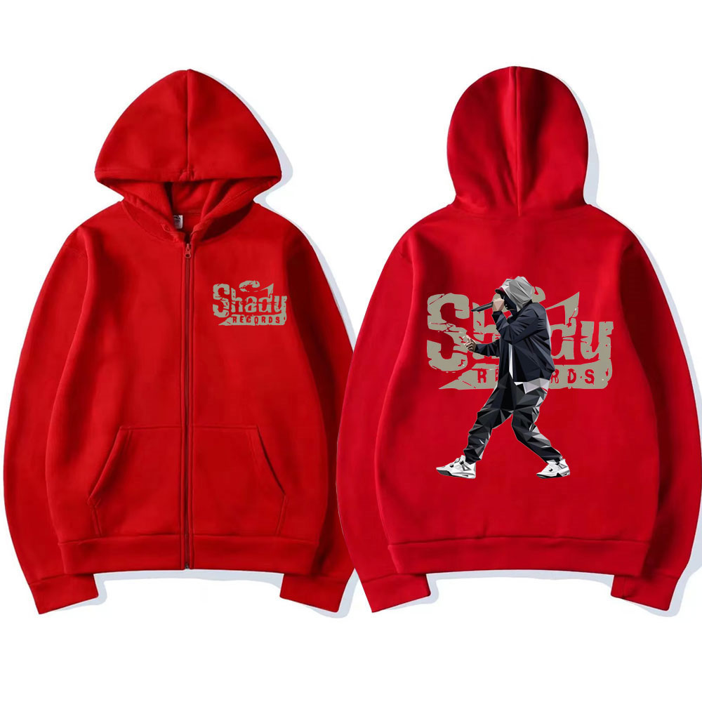 الهيب هوب المغني ايمينيم زمم ه - مراجعة Mens Fashion Zip Up Hoodies وسعره