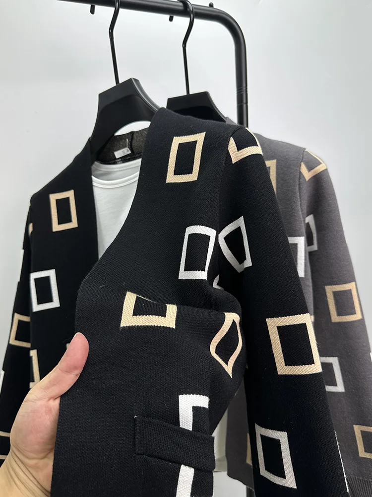 جودة فاخرة الرجال مصمم سترة مش - مراجعة Men'S Fashion V Neck Sweater وسعره