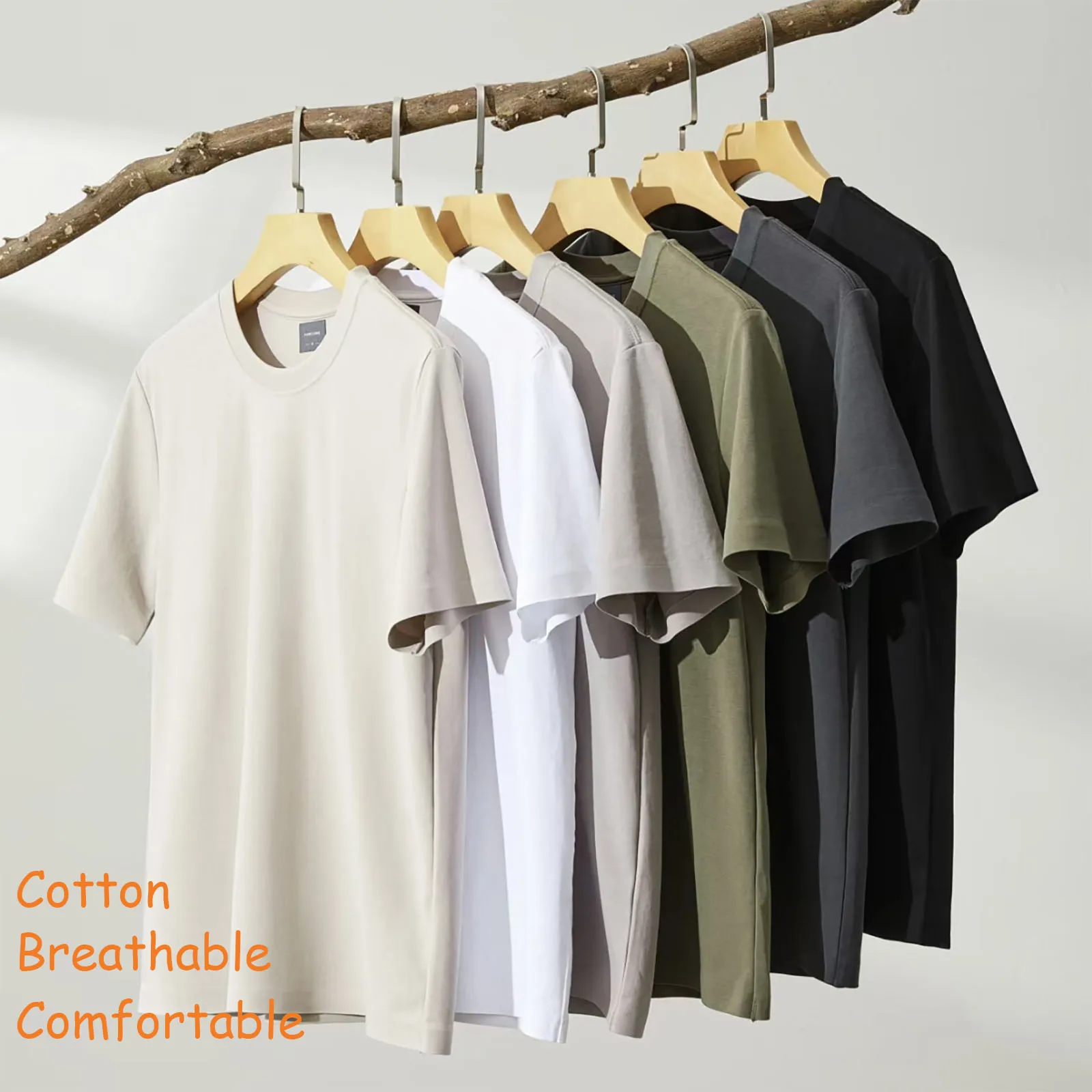 تي شيرت بتصميم هاشتاج عصري مغس - مراجعة Mens Fashion Hashtags وسعره