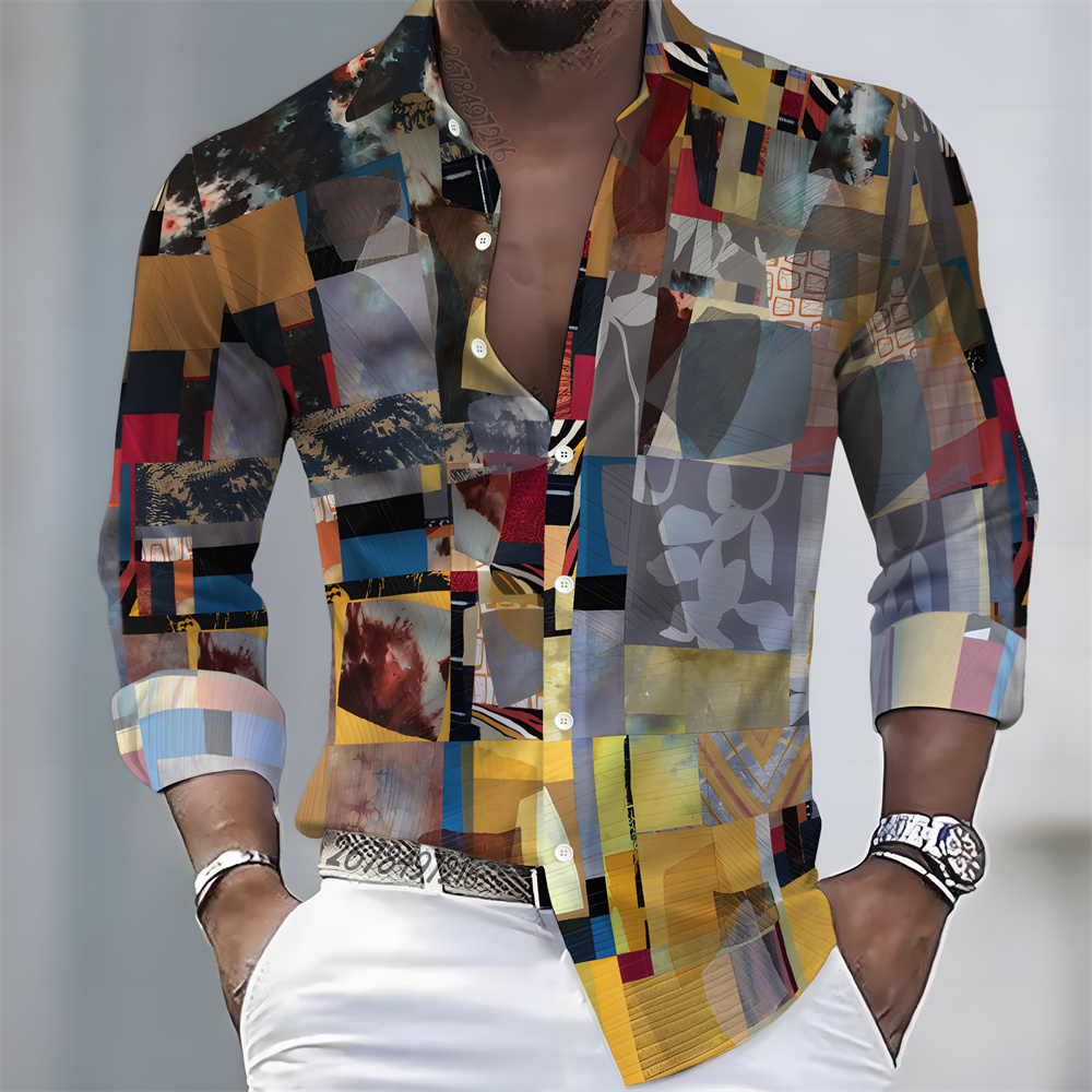 قميص رجالي بأكمام طويلة بتصميم - مراجعة Mens Fashion Wear وسعره