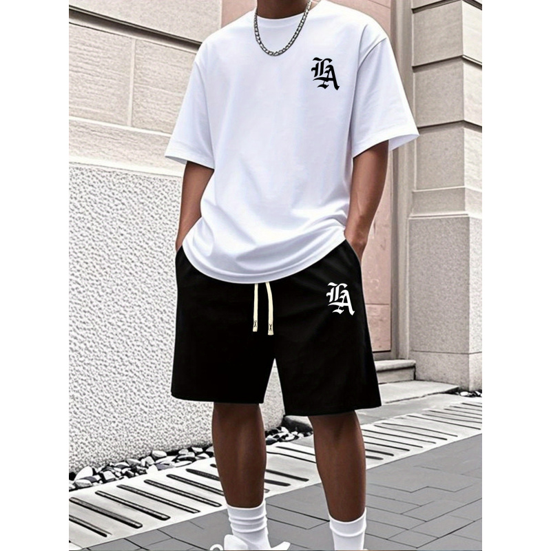 قميص رجالي مطبوع برقبة دائرية  - مراجعة Men'S Fashion And Style وسعره