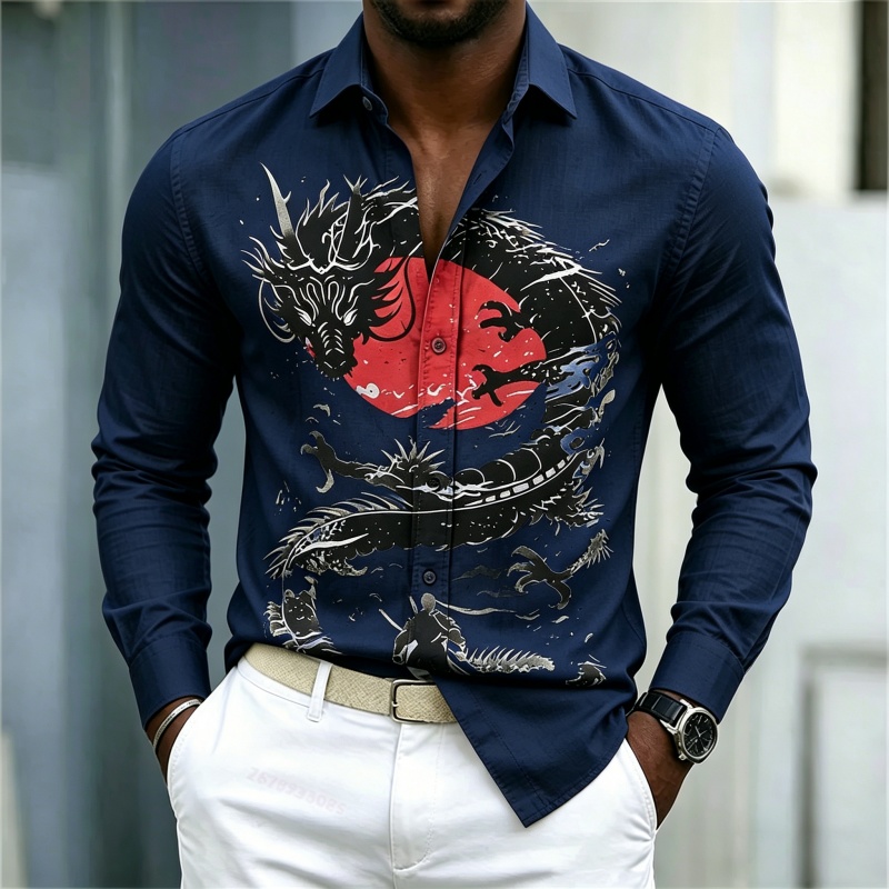 قميص رجالي جديد لعام 2026 بنمط - مراجعة Mens Fashion Wear وسعره