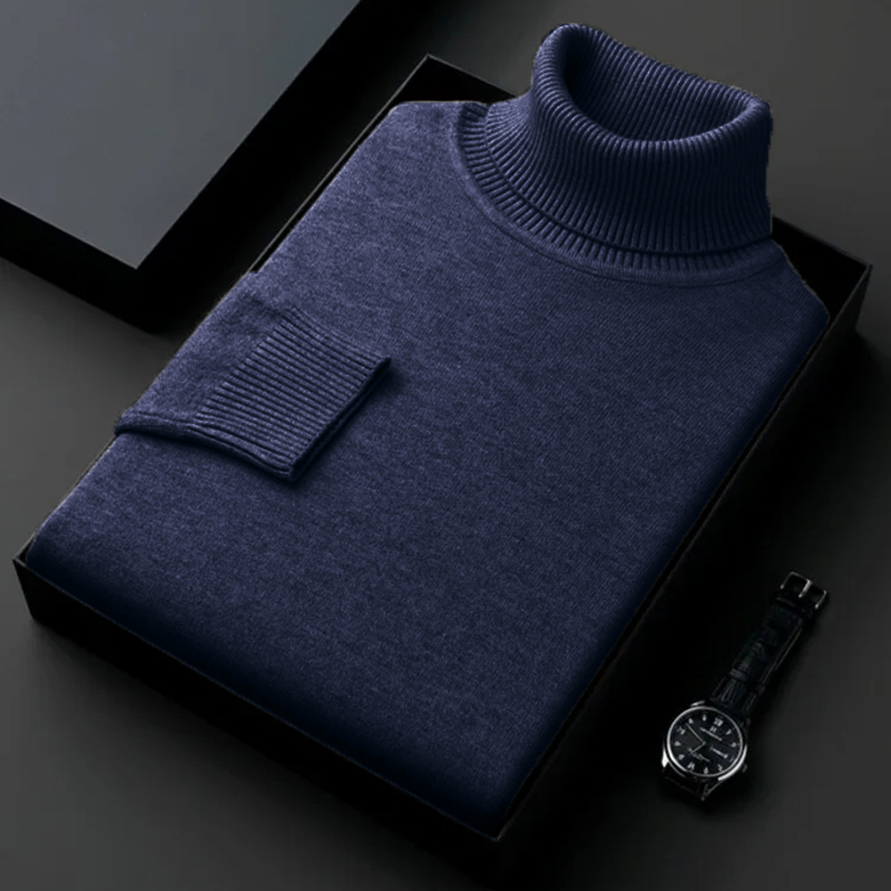 Sweatwear رجالي مكافحة بيلينغ  - مراجعة Turtleneck Sweater Men وسعره