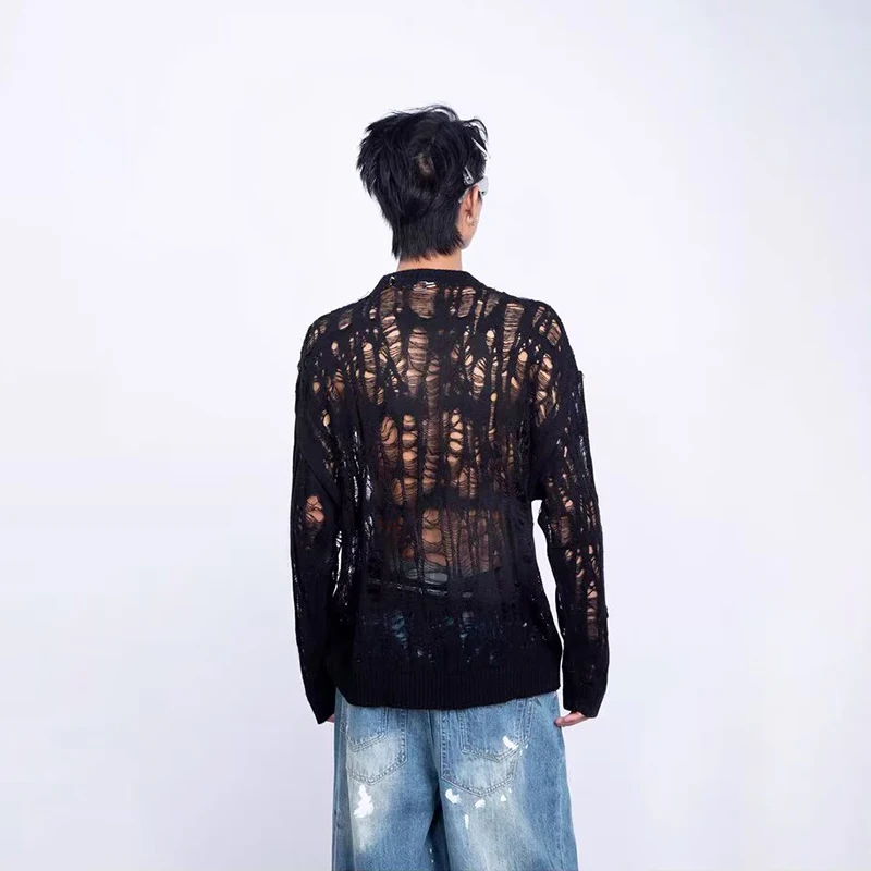 خمر ممزق الجوف خارج شبكة متماس - مراجعة Mens Fashion Mullet وسعره