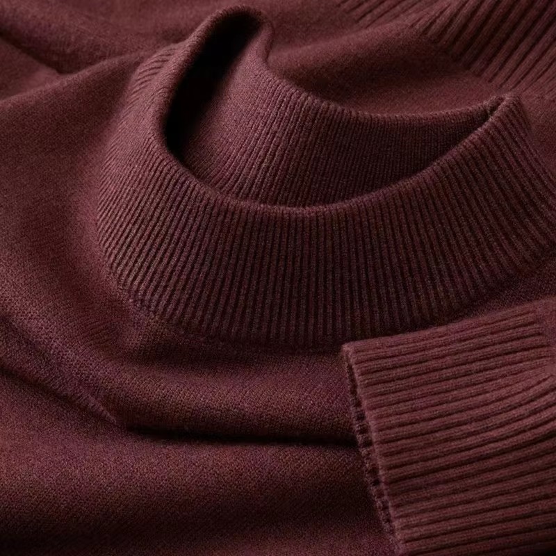 تي شيرت رجالي كاجوال بياقة مدو - مراجعة Turtleneck Sweater Men وسعره