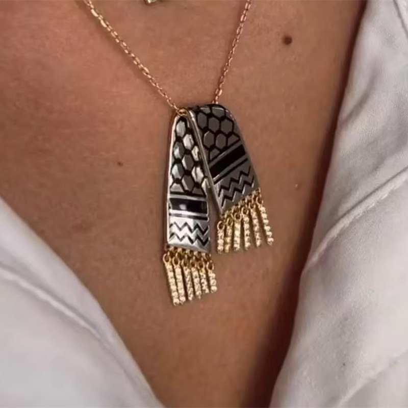 الفولاذ المقاوم للصدأ وشاح شكل - مراجعة Men'S Fashion Qatar وسعره