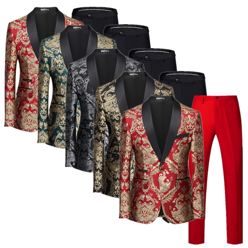 بدلات جاكار اجتماعية للأعمال ل - مراجعة Men'S Dress Pants Fashion وسعره