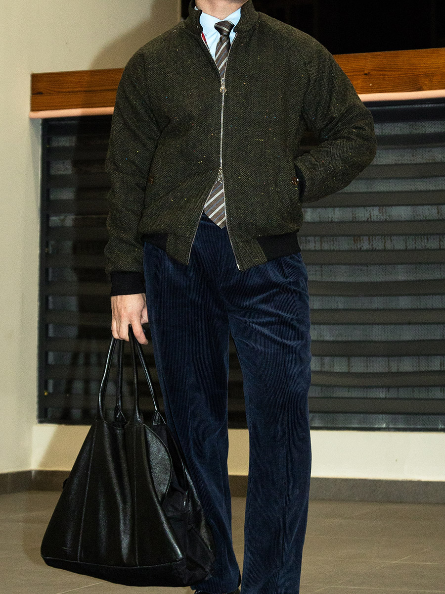 سترة POT&CRAFTSMAN الرجالية ال - مراجعة Harrington Jacket وسعره