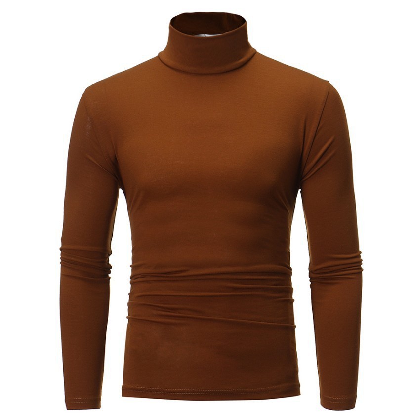 الخريف الرجال عالية الجودة محب - مراجعة Turtleneck Sweater Men وسعره