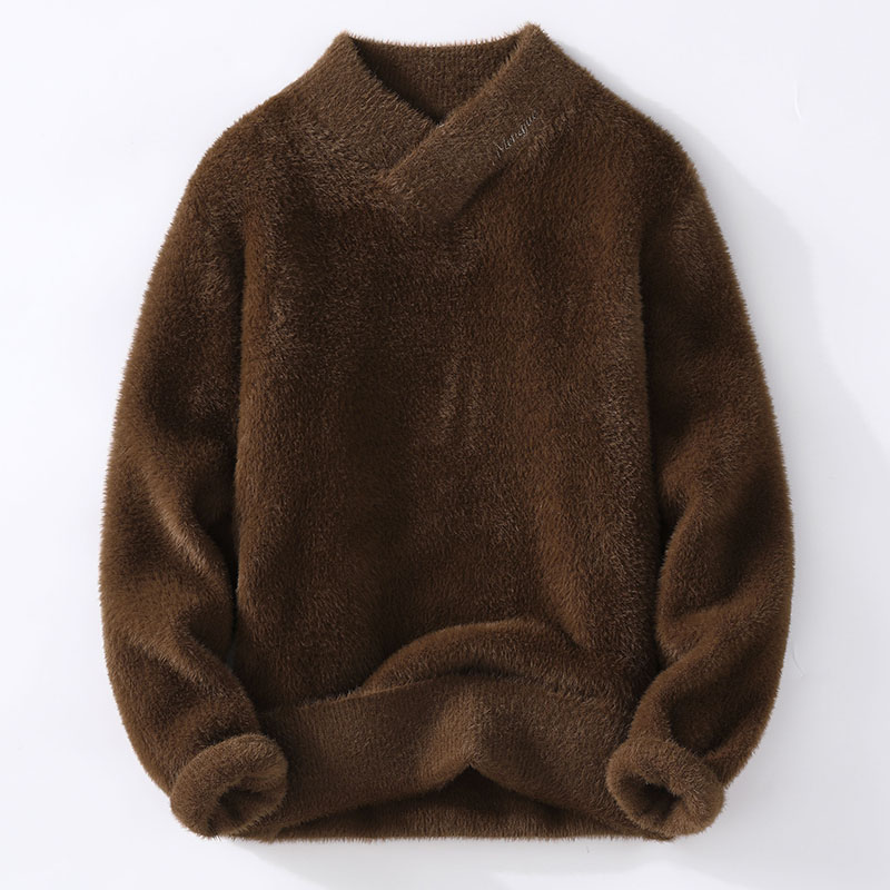 سترات رجالية شتوية على الطراز  - مراجعة Men'S Fashion V Neck Sweater وسعره