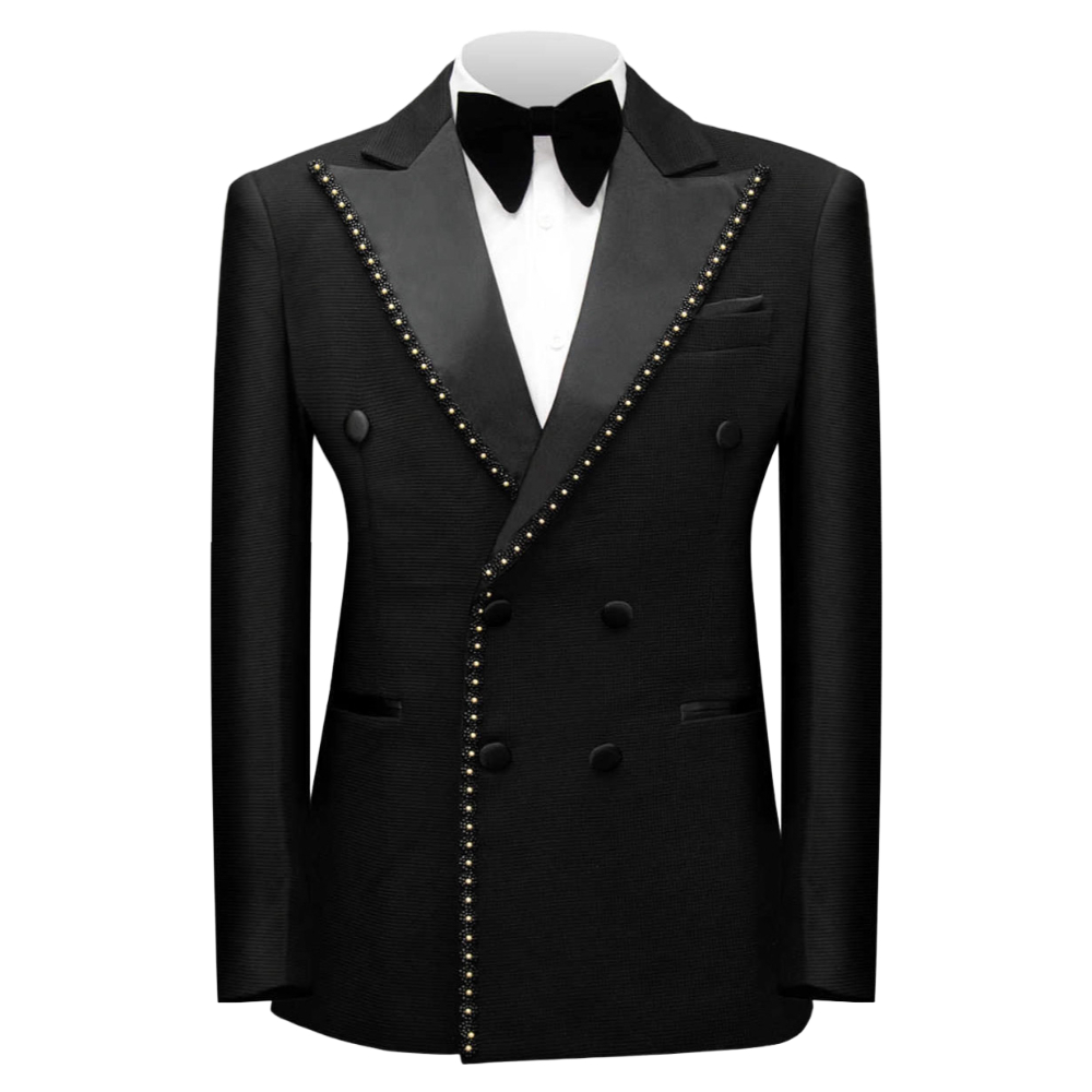 بدلة رسمية رجالية مزدوجة الصدر - مراجعة Men'S Dress Pants Fashion وسعره