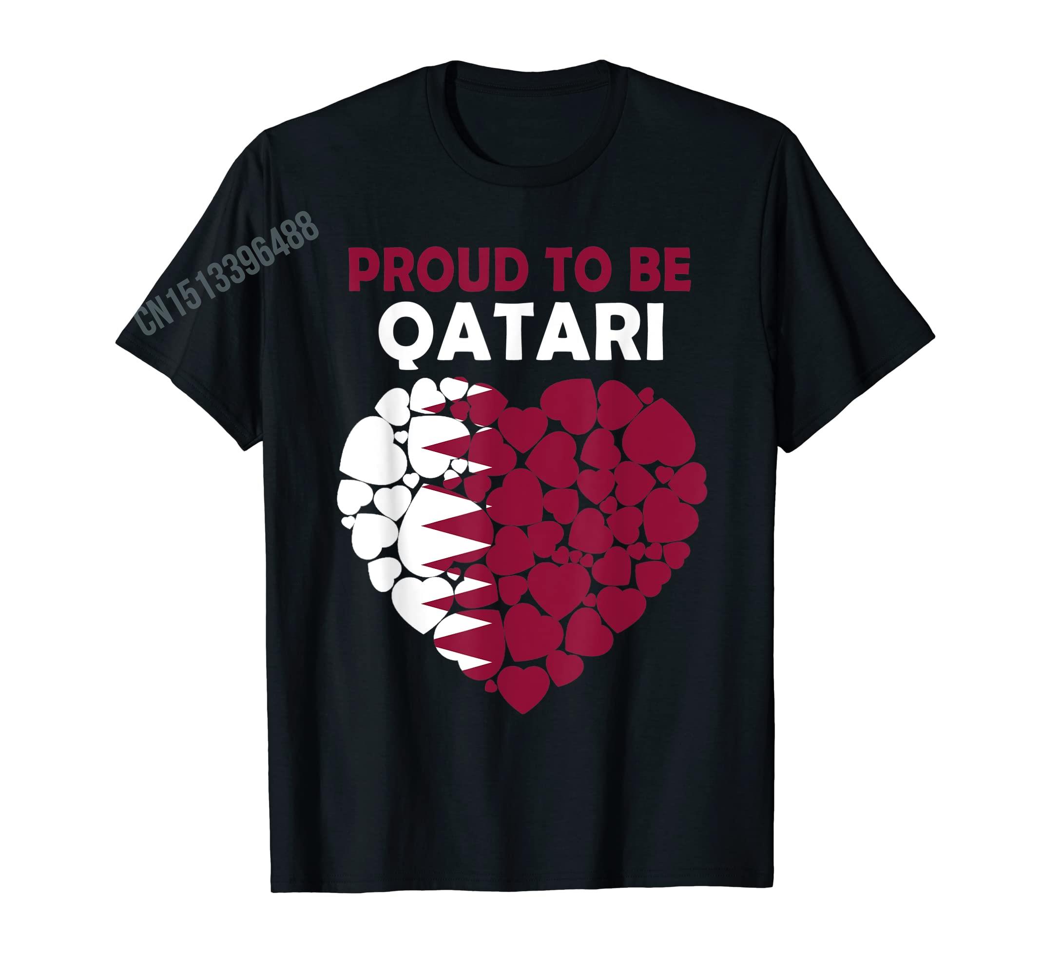 تي شيرت بتصميم علم قطر وتراثه  - مراجعة Men'S Fashion Qatar وسعره