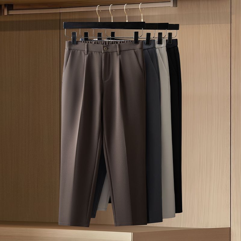 بنطلون بدلة رجالي ضيق، تصميم ك - مراجعة Men'S Dress Pants Fashion وسعره