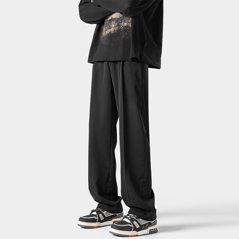 سراويل بدلة بساق واسعة للرجال  - مراجعة Men'S Dress Pants Fashion وسعره