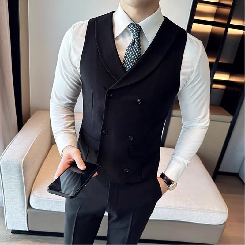 طقم بدلة رجالي (صدرية + بنطلون - مراجعة Men'S Dress Pants Fashion وسعره