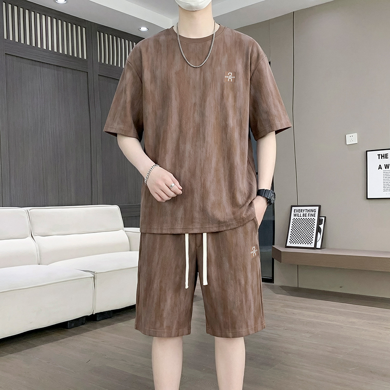【تي شيرت + شورت بخمس نقاط】طقم  - مراجعة Men'S Fashion And Style وسعره