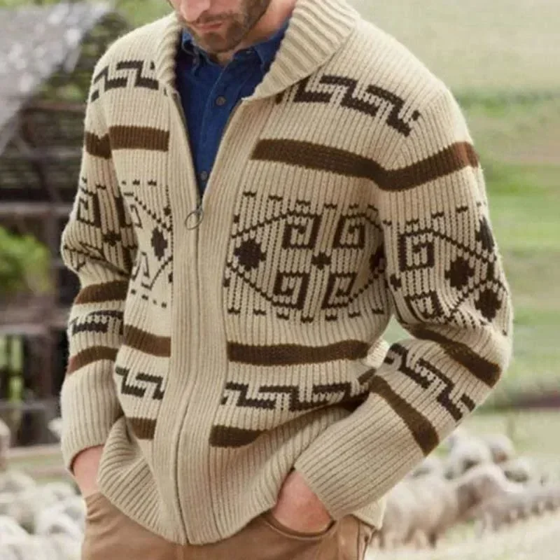 سترة شتوية رجالية من الصوف، كا - مراجعة Men'S Fashion V Neck Sweater وسعره