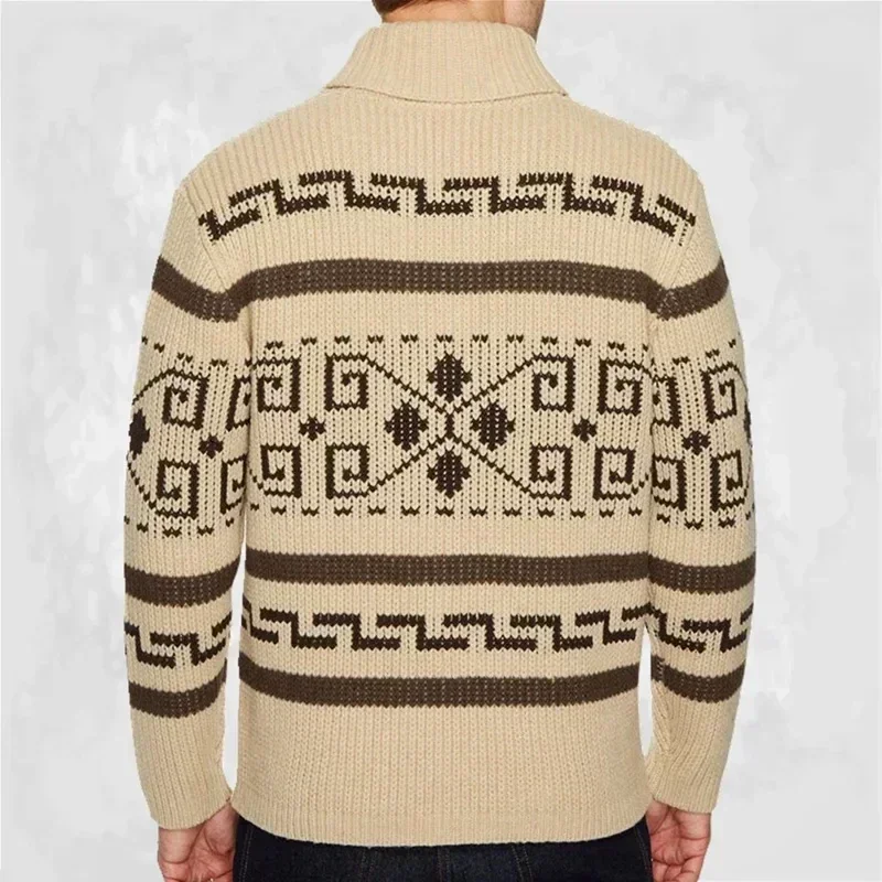 سترة شتوية رجالية من الصوف، كا - مراجعة Men'S Fashion V Neck Sweater وسعره