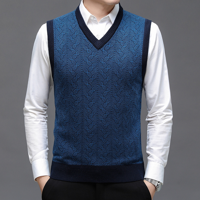 سترة رجالية من ماركة BROWON لخ - مراجعة Men'S Fashion V Neck Sweater وسعره